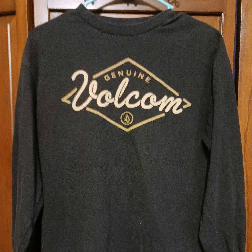 Volcom Black Long Slevee T-shirt